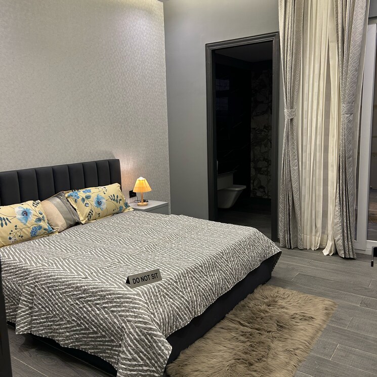 Bedroom, t-and-t-the-blue 3 Bedroom 1225 Sq.Ft. Apartment In Mahiuddin Pur Kanawni Ghaziabad 8135062