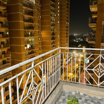 Balcony in 2 BHK Apartment at Migsun Vilaasa Walk, Eta Ii Greater Noida – for Rent