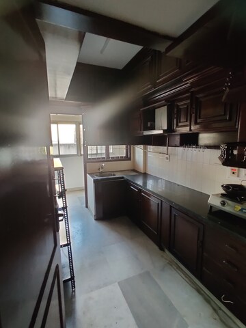 Kitchen in 3 BHK Apartment at Indiranagar – for Rent