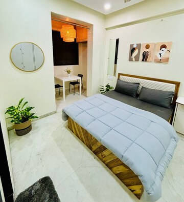 Bedroom in 1 BHK Apartment at Murli Govind, Khar West – for Rent