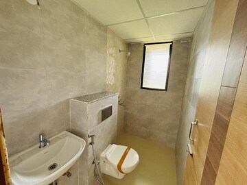 Bathroom in 1 BHK Apartment at Wadhwa Wise City, Old Panvel – for Rent