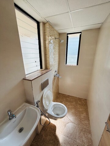 Bathroom in 2 BHK Apartment at Wadhwa Wise City, Old Panvel – for Rent
