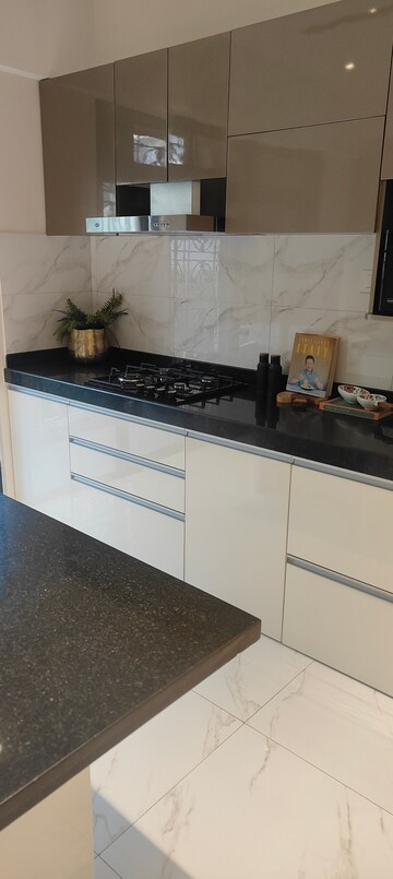 Kitchen in 4 BHK Apartment at Lodha Sterling, Kolshet Road – for Sale