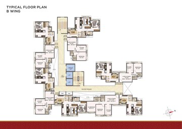 Floor Plan in 2 BHK Apartment at Today Mangalam, Kharghar – for Sale