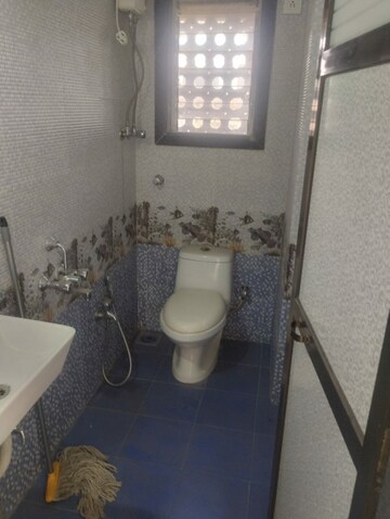 Bathroom in 1 BHK Apartment at N K Mayaank Heights, Borivali West – for Rent