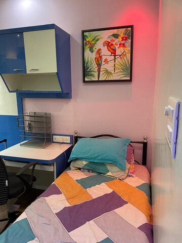 Bedroom in 3.5 BHK Apartment at Cosmos Hawaiian Village, Ghodbunder Road – for Rent