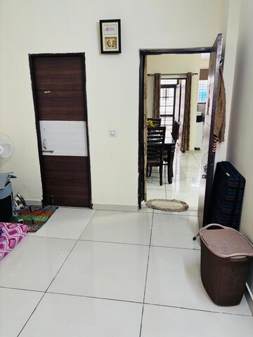 Building Lobby in 3 BHK Builder Floor at Dhakoli Village – for Sale