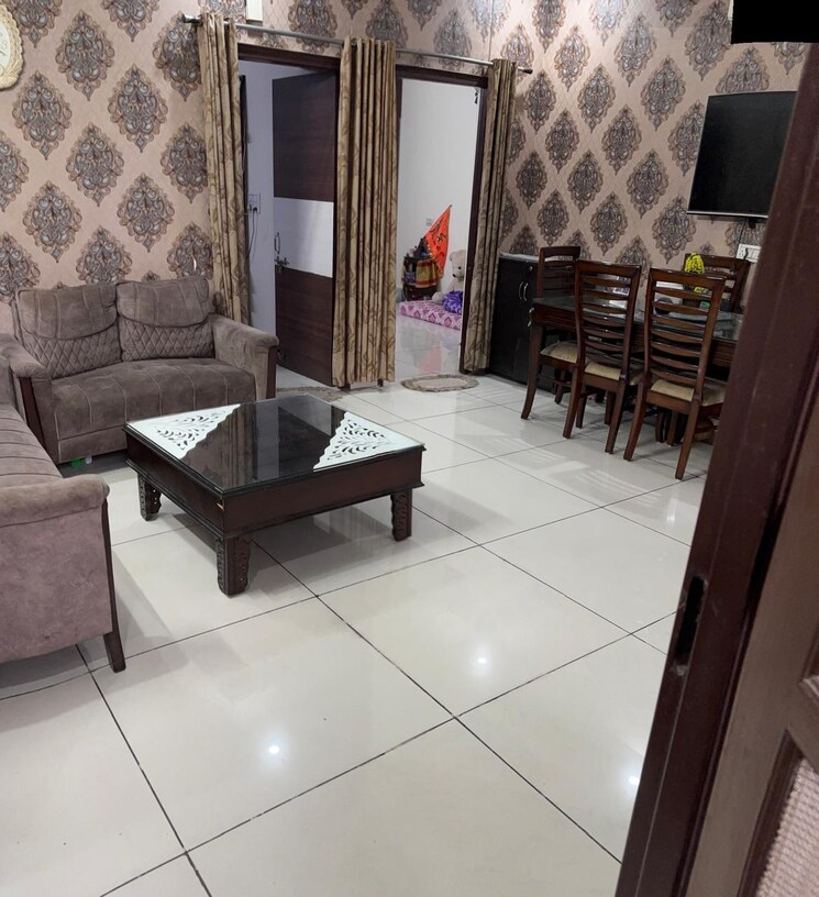 Living Room, dhakoli village 3 Bedroom 1200 Sq.Ft. Builder Floor In Dhakoli Village Zirakpur 8135305