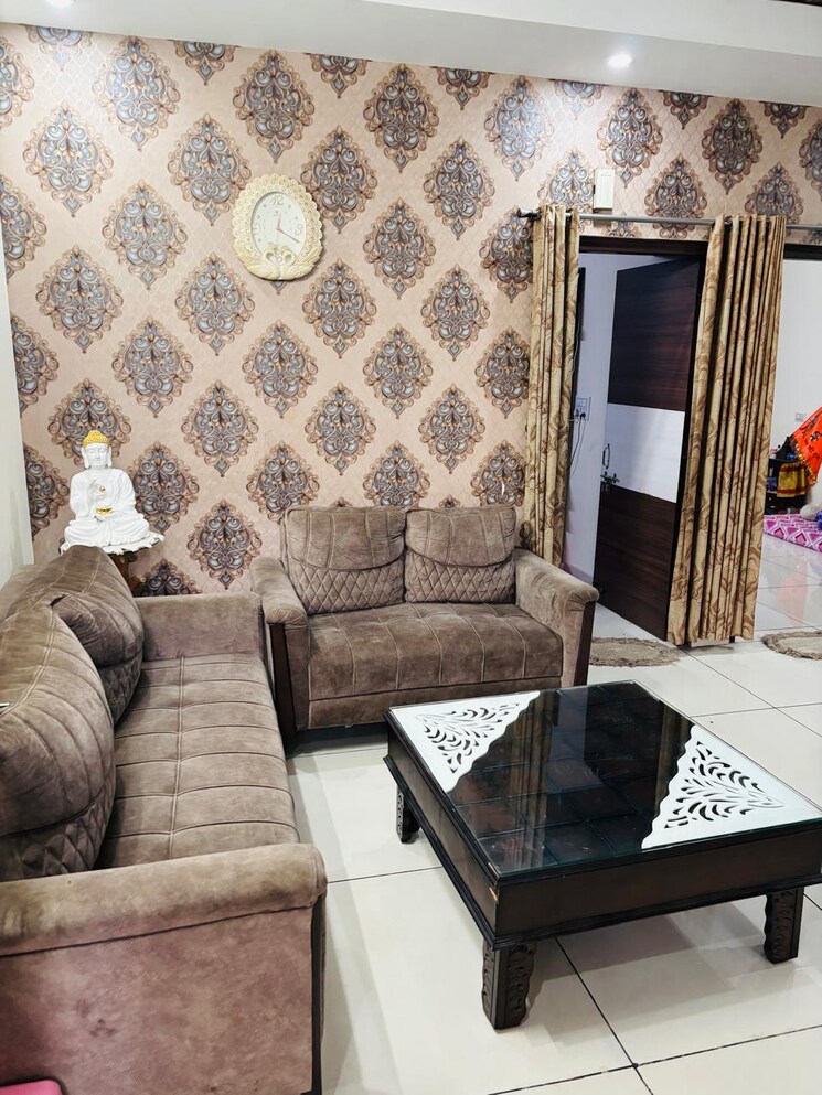 Living Room, dhakoli village 3 Bedroom 1200 Sq.Ft. Builder Floor In Dhakoli Village Zirakpur 8135305