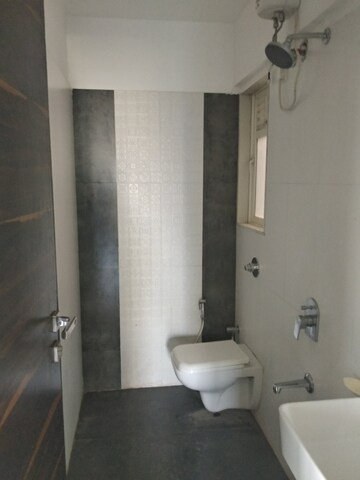 Bathroom in 1 BHK Apartment at Gurukrupa Marina Enclave, Malad West – for Rent