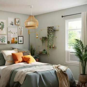 Bedroom in 4 BHK Builder Floor at Anant Raj The Estate Floors, Sector 60 – for Sale