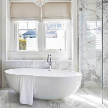 Bathroom in 4 BHK Builder Floor at Anant Raj The Estate Floors, Sector 60 – for Sale
