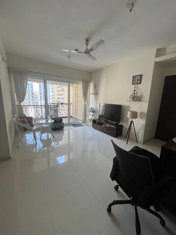 Living Room in 2 BHK Apartment at Goel Ganga Serio, Kharadi – for Rent