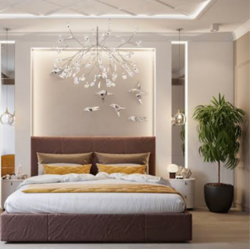 Bedroom in 4 BHK Builder Floor at Anant Raj The Estate Floors, Sector 60 – for Sale