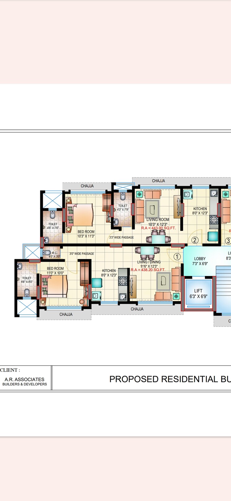 Master Plan, chembur 1 Bedroom 435 Sq.Ft. Apartment In Chembur Mumbai 8135410
