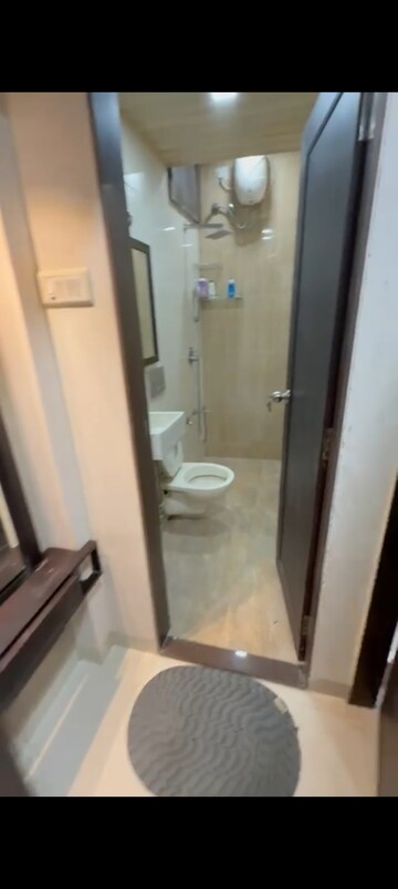 Bathroom in 1 BHK Apartment at Galaxy CHS Kurla, Kurla West – for Rent