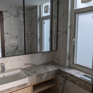 Kitchen in 4 BHK Builder Floor at DLF Gardencity Enclave, Sector 93 – for Rent