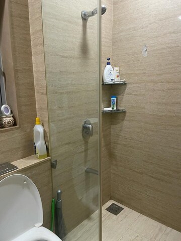 Bathroom in 3 BHK Apartment at Oberoi Realty Splendor Grande, Andheri East – for Sale
