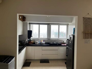 Kitchen in 2 BHK Apartment at Ruparel Ariana, Parel – for Rent