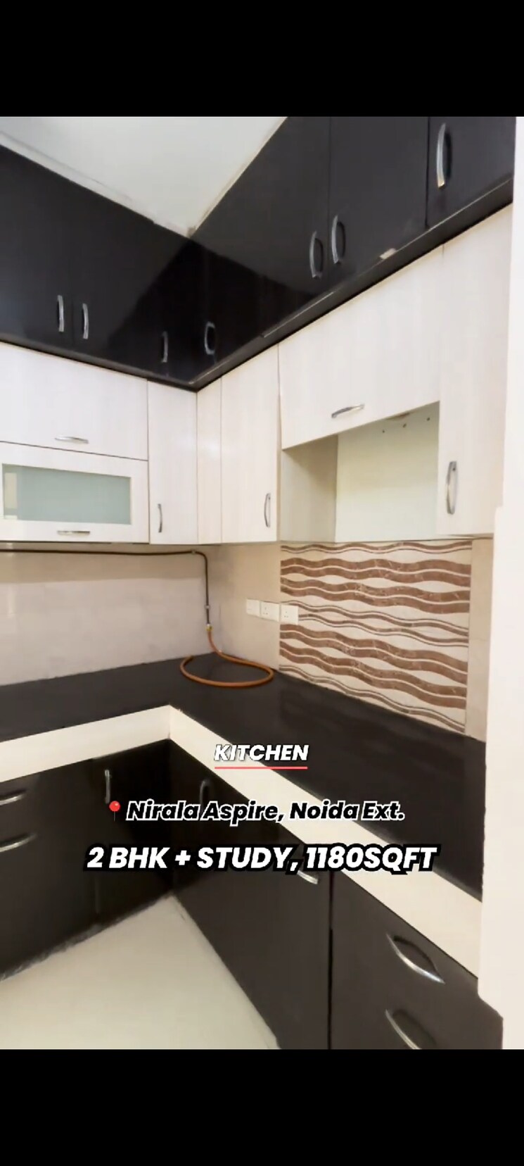 Kitchen, nirala-aspire-phase-ii 2.5 Bedroom 1180 Sq.Ft. Apartment In Sector 16 Yamuna Expressway Greater Noida 8135599