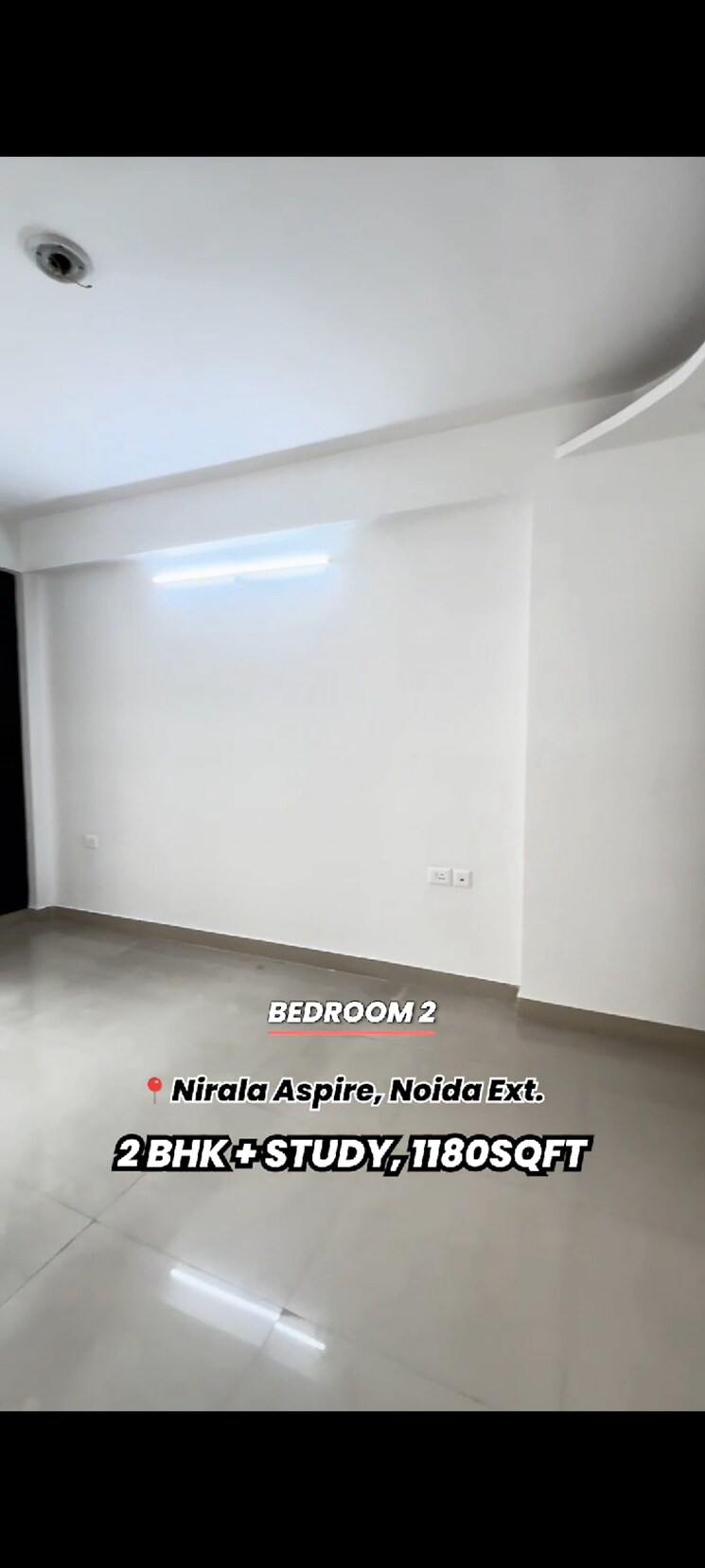 Room, nirala-aspire-phase-ii 2.5 Bedroom 1180 Sq.Ft. Apartment In Sector 16 Yamuna Expressway Greater Noida 8135599