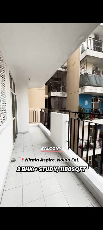 Staircase in 2.5 BHK Apartment at Nirala Aspire Phase II, Sector 16 Yamuna Expressway – for Sale