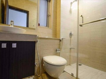Bathroom in 3 BHK Apartment at Oberoi Exquisite Goregaon, Goregaon East – for Rent