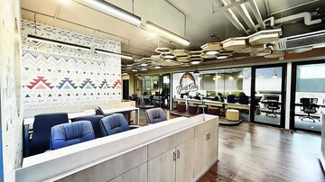 Kitchen in  Co-working Space at Udyog Vihar Phase 4 – for Rent