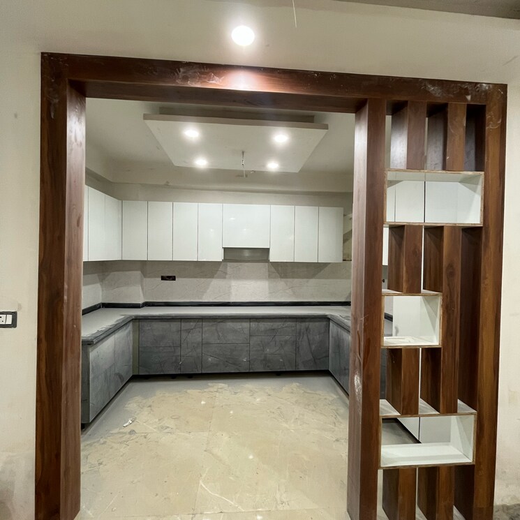 Kitchen, palm-residency-chhatarpur 3 Bedroom 1500 Sq.Ft. Builder Floor In Rajpur Khurd Extension Delhi 8135714