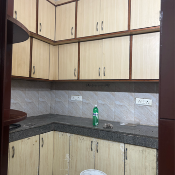 Kitchen in 1 BHK Builder Floor at Saket – for Rent