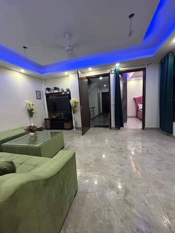 Living Room in 2 BHK Builder Floor at Saket – for Rent
