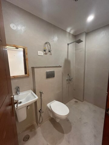 Bathroom in 2 BHK Builder Floor at Saket – for Rent
