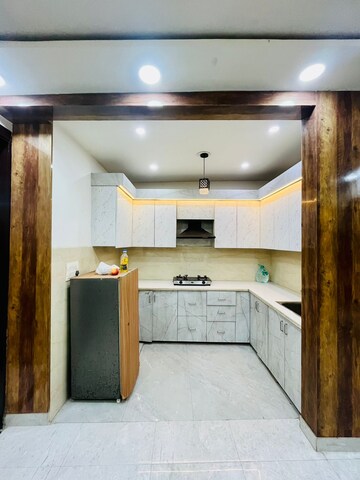 Kitchen in 2 BHK Builder Floor at Dwarka Mor – for Rent