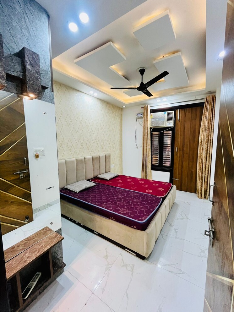 Bedroom, dwarka mor 2 Bedroom 500 Sq.Ft. Builder Floor In Dwarka Mor Delhi 8135968