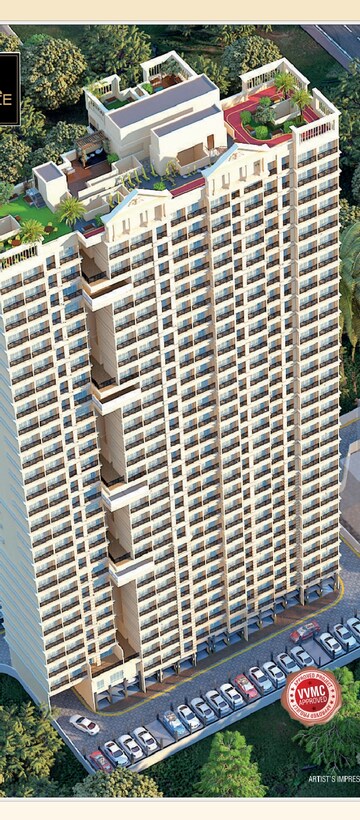 1 BHK Apartment – Exterior View View at Samaira Opulence, Vasai East - for Sale