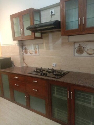 Kitchen in 3 BHK Apartment at Hiranandani Gardens Lake Castle, Powai – for Rent