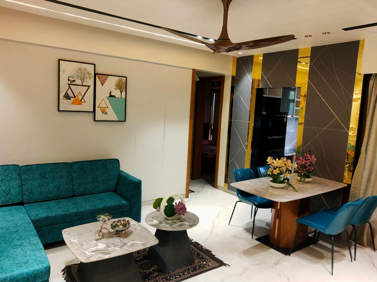 Living Room, gbk-vishwajeet-empire 1 Bedroom 426 Sq.Ft. Apartment In Ambernath East Thane 8136195