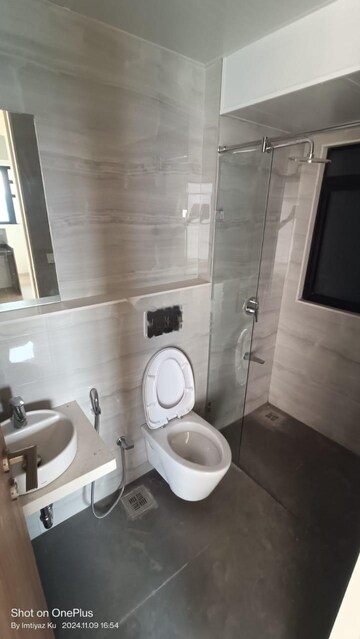 Bathroom in 4 BHK Apartment at Lodha Parkside, Worli – for Rent