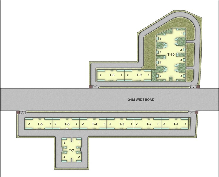 undefined, sector 88 4 Bedroom 2000 Sq.Ft. Apartment In Sector 88 Faridabad 8136330