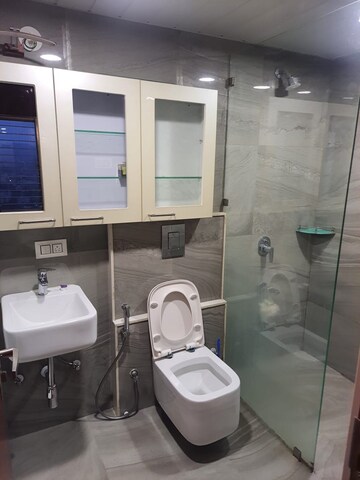 Bathroom in 2 BHK Apartment at Ani Anu Sri Balaji Enclave, Malad West – for Sale