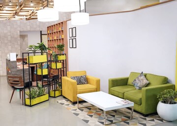 Living Room in 3 BHK Apartment at Ambience Tiverton, Sector 50 – for Rent