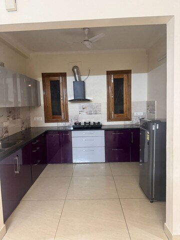 Kitchen in 2 BHK Builder Floor at SAS Tower, Sector 38 – for Rent