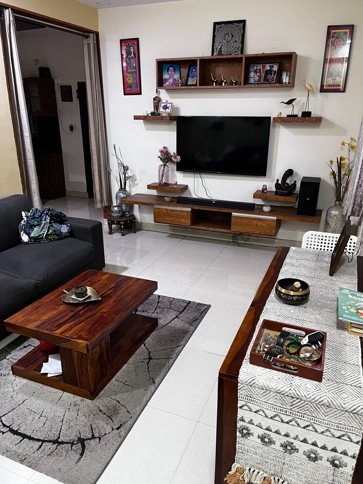 Living Room, srusti-symphony 2 Bedroom 1215 Sq.Ft. Apartment In Kondapur Hyderabad 8136769