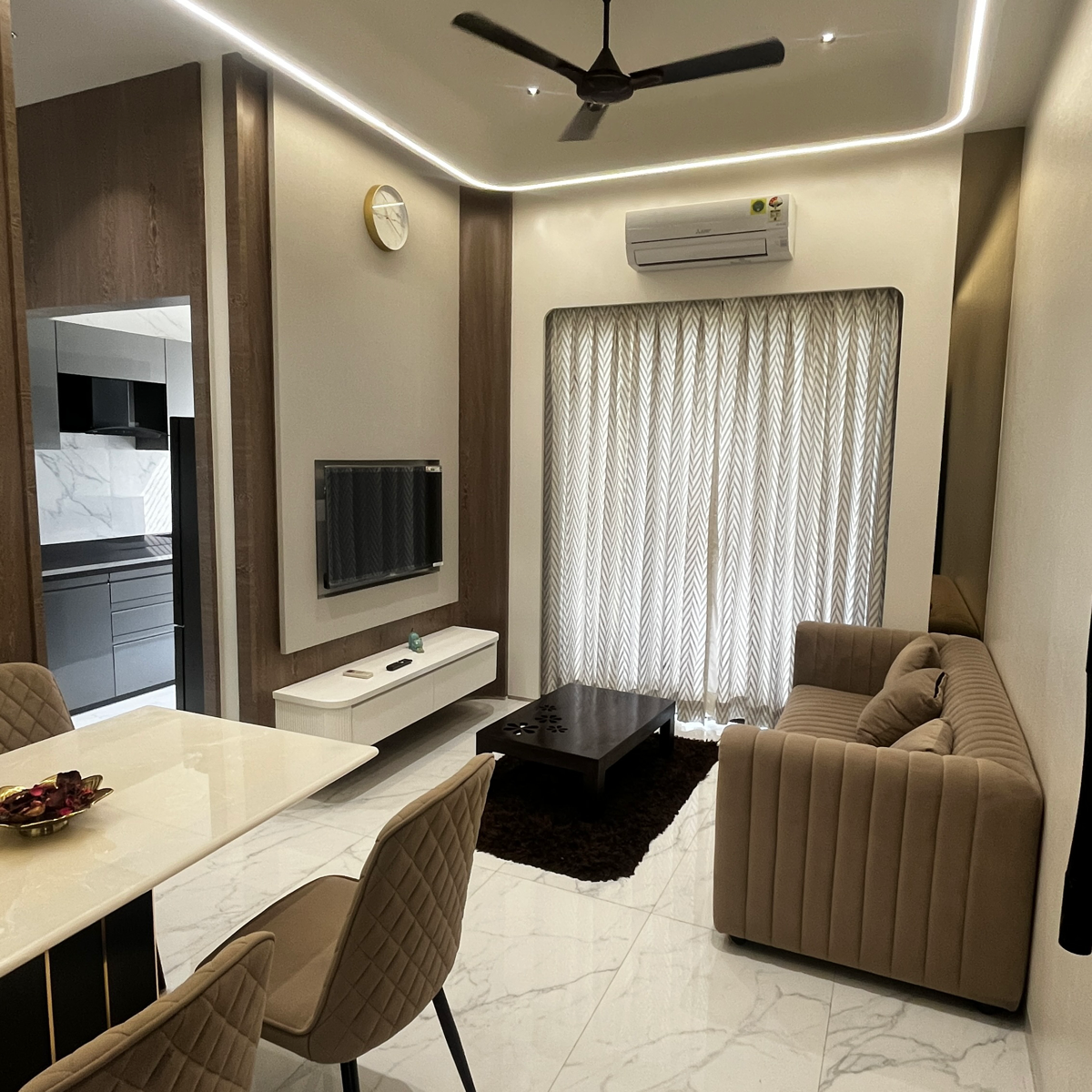 1 BHK + Pooja Room Apartment For Sale in Mohan Alcoves