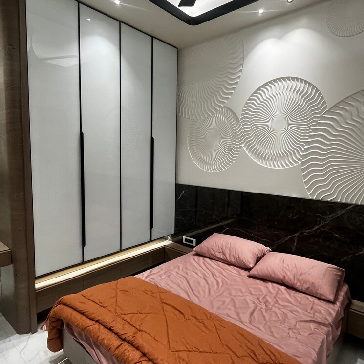 Bedroom, mohan-alcoves 2 Bedroom 1020 Sq.Ft. Apartment In Badlapur West Thane 8136690