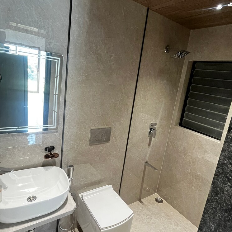Bathroom, mohan-alcoves 2 Bedroom 1020 Sq.Ft. Apartment In Badlapur West Thane 8136690