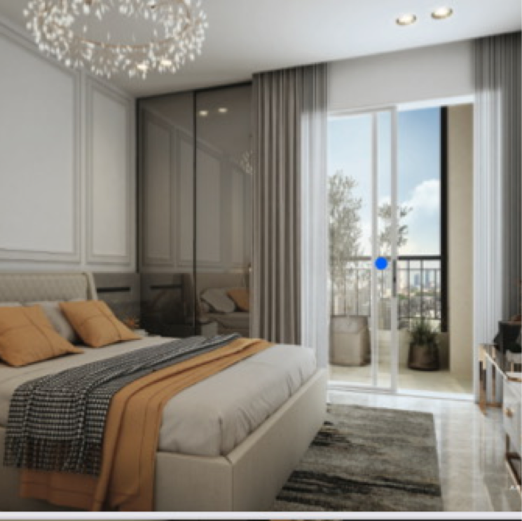 Bedroom, ajnara-fragrance 3 Bedroom 1750 Sq.Ft. Apartment In Raj Nagar Extension Ghaziabad 8136809
