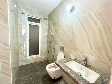 Bathroom in 2 BHK Apartment at Lodha Vista, Lower Parel – for Rent