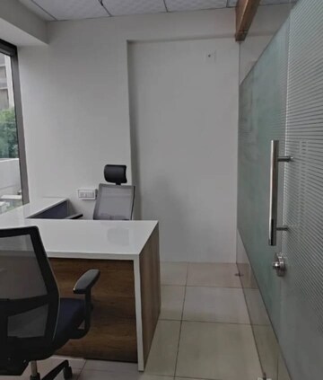 Bathroom in  Office Space at Rupa Solitaire, Kopar Khairane – for Rent