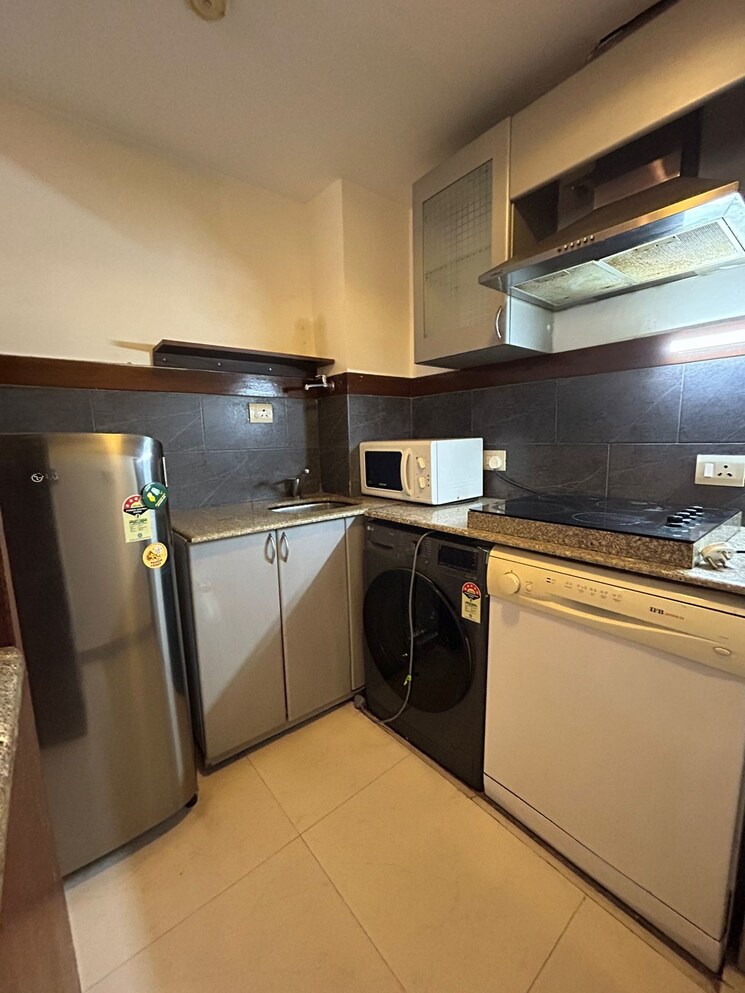 Kitchen, ansal-sushant-lok-i 1 Bedroom 550 Sq.Ft. Builder Floor In Sector 43 Gurgaon 8136991